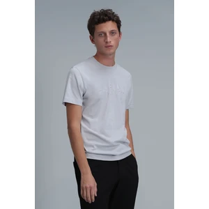 Erkek Gold Modern Grafik T-Shirt 111020191 Taş