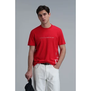 Erkek Potter Modern Grafik T-Shirt 111020221 Kırmızı