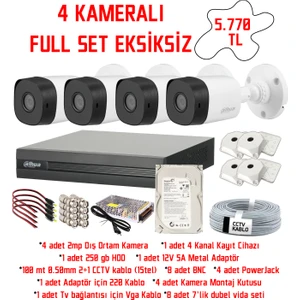 4lü Kamera Sistemi