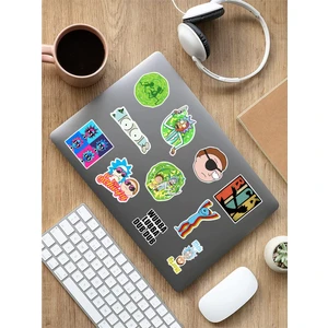 Sweet Twins Notebook Tablet Sticker Set Ricky And Morty Temalı