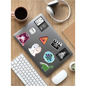 Sweet Twins Mental Art Sanat Temalı Laptop Notebook Tablet Sticker Seti