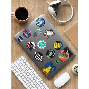 Sweet Twins Space Uzay Temalı Laptop Notebook Tablet Sticker Seti