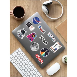 Sweet Twins Nasa Temalı Laptop Notebook Tablet Sticker Set 1