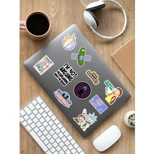 Sweet Twins Ricky And Morty Temalı Laptop Notebook Tablet Sticker Set 2