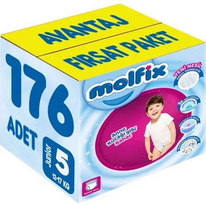 Külot Bebek Bezi Beden:5 (12-17KG) Junior 176 Adet Avantaj Fırsat Pk