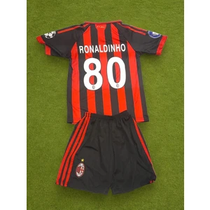 North Stand Nostaljik AC Milan Efsane Ronaldinho Çocuk Forması