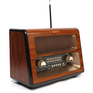 MD-1910BT Şarjlı Nostaljik Bluetooth Fm Radyo USB Sd Mp3