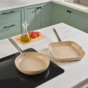 Biogranit Nare Tava - Grill Set Wood