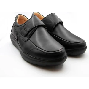 10003 Ortopedik&Therapeutic Rocker Bottom Erkek Deri Ayk. Siyah