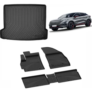 Chery Omoda 5 2022+ 4.5 D Paspas ve Rizline 3D Bagaj Havuzu Set