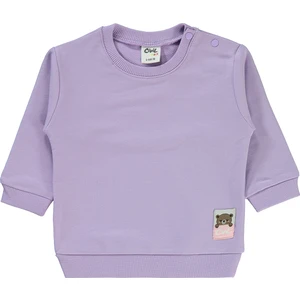 Civil Baby Kız Bebek Sweatshirt 6-18 Ay Lila