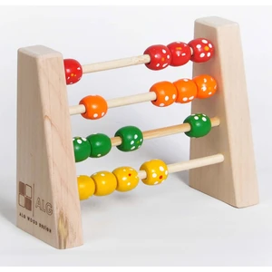 Alg Wood Doğal Ahşap Abaküs - Çocuklar Için Eğlenceli ve Eğitici OYUNCAK-5071