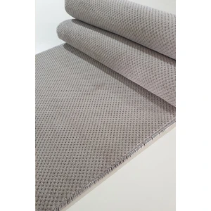Babil Home Kaymaz Tabanlı Kesme Kabartmalı Salon Koridor Mutfak Hali Yolluk Vzr 7004 Vizon