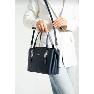 Just Polo Justpolo Kadın Lacivert 5 Bölmeli El ve Omuz ÇANTASI-5013