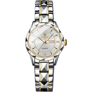 Bınbong B5552 Su Geçirmez Kuvars Saat Beyaz (Yurt Dışından)