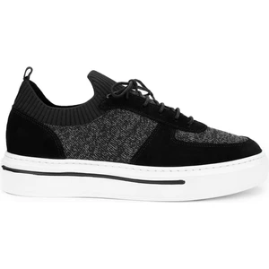 Tamer Tanca Erkek Deri & Tekstil Siyah Sneakers & Spor Ayakkabı 698 1094-3 Erk Ayk Y24 Sıyah Trk