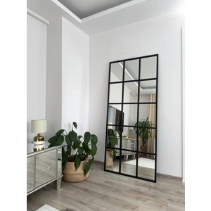 Effe Yapı Dekor Siyah Metal Çerçeveli 180*80 cm 5/3  Dekor Boy Aynası