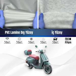 Ultra Shop Arora Mojito 50 Motosiklet Branda Su Geçirmez Motor Brandası