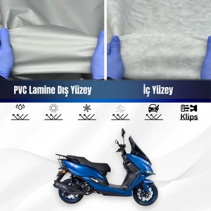 Ultra Shop Arora Safari Pro Motosiklet Branda Su Geçirmez Motor Brandası