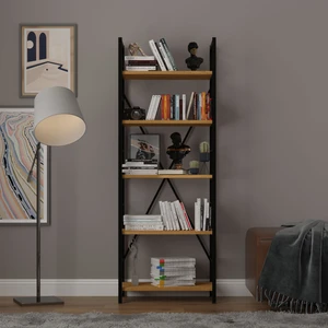 Asra Trend 6 Raflı Metal Kitaplık Tek Modül