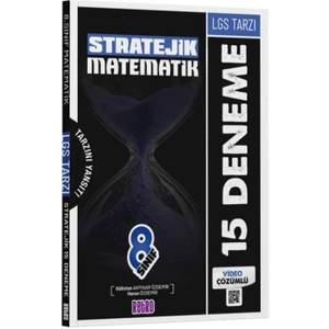 Retro Yayıncılık 8. Sınıf LGS Stratejik Matematik 15 Deneme