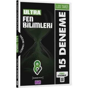 Retro Yayıncılık 8. Sınıf LGS Tarzı Ultra Fen Bilimleri 15 Deneme