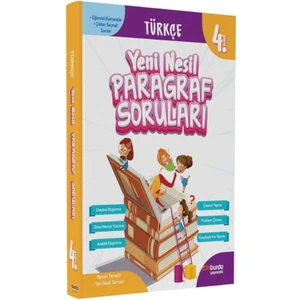 On Burda Yayınları 4. Sınıf Türkçe Yeni Nesil Paragraf Soruları