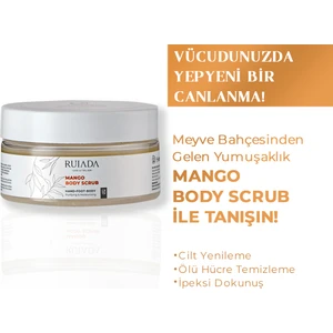 Mango Body Scrub Besleyici Arındırıcı Nemlendirici Vücut Peelingi 250 ml