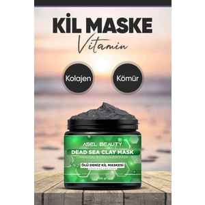 Asel Beauty Kolajen Kil Maskesi Sivilce Siyah Nokta Karşıtı Krem