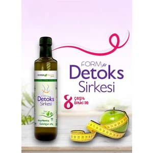 Organic Life Detox Sirkesi Yeşil Elma Aromalı Formfit 500 ml