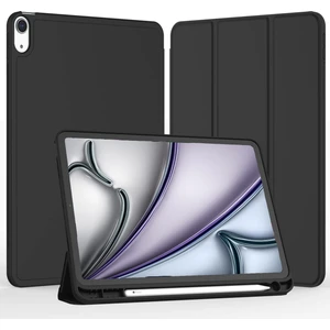 iPad Air 11 Inç 6. Nesil Kalemlikli Uyku Modlu Yatay Standlı Stromix Smart Kılıf A2902 A2903 A2904