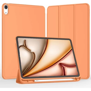 iPad Air 11 Inç 6. Nesil Kalemlikli Uyku Modlu Yatay Standlı Stromix Smart Kılıf A2902 A2903 A2904