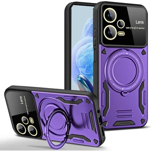 Redmi Note 12 Pro 5g Kılıf Magsafe Mıknatıslı Stand Özellikli Kamera ve Lens Korumalı Kapak