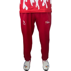 Taekwondo Tek Alt Dobok-Antrenman Taekwondo Pantolonu Kırmızı