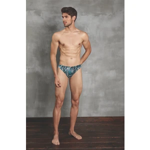 Erkek Akuatik Desenli Slip 1019