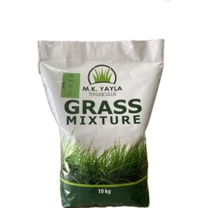 M.K. Yayla Tohumculuk Grass Mixture 6'lı Karışım Ithal Çim Tohumu - 6'lı Mix - 10 kg