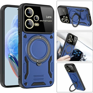 Redmi Note 12 Pro 5g Kılıf Magsafe Mıknatıslı Stand Özellikli Kamera ve Lens Korumalı Kapak