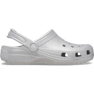 Classic Glitter Clog Unisex Gri Terlik