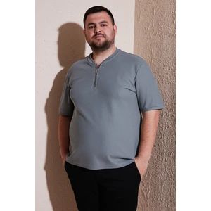 Büyük Beden Pamuklu Regular Fit T Shirt Erkek T Shirt 5902653B