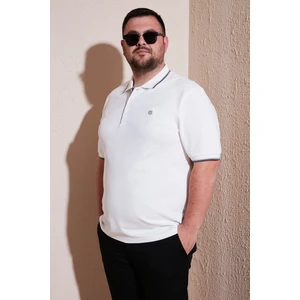 Büyük Beden Pamuklu Regular Fit Polo Yaka T Shirt Erkek Polo Yaka T Shirt 5902118B