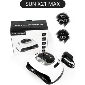 X21 Uv LED Tırnak Kurutucu 320 W 72 LED Protez Tırnak Kalıcı Oje Kurutma Makinesi