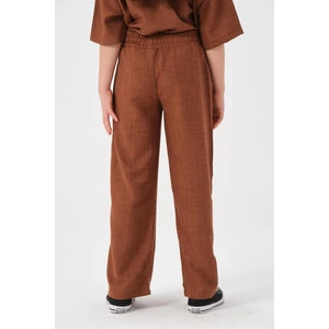 Genç Kız Çocuk Cep Detaylı Pantolon