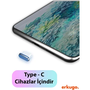 Type-C Toz ve Kir Önleyici Şarj Soketi Koruyucu Tıpa Su Geçirmez Silikon