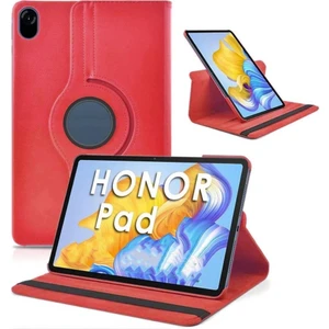 Megafox Teknoloji Huawei Honor Pad X9 11.5' Uyumlu Tablet Kılıfı 360 Dönebilen Standlı Kılıf, Kırmızı