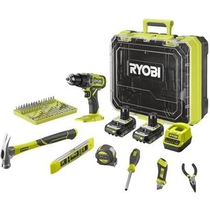 Ryobı 18V Akülü Darbeli Matkap Set RPD18-2C20TAH 5133005813