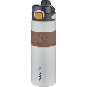 Çelik Termos 800 ml Büyük Boy Tek Kapak Çift Kullanım Pipetli rahat Içim Kaydırmaz