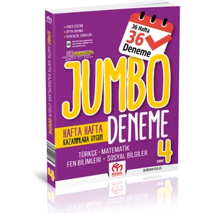 Model Eğitim Yayıncılık 4. Sınıf Jumbo Tüm Dersler Deneme