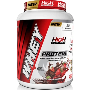 High Nutrition Whey Protein 960 gr Çikolata Çilek Aromalı Protein Tozu 24 Gram Protein 32 Servis