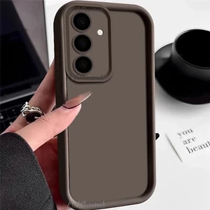 M.tk moveteck Samsung Galaxy A55 Kılıf Kare Kamera Korumalı Yumuşak Ince Hafif Zarif Tasarım Darbeye Dayanıklı Yükseltili Kapak