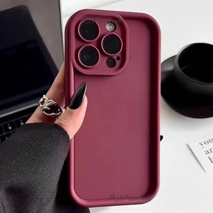 M.tk moveteck Iphone 14 Pro Max Kılıf Kare Kamera Korumalı Yumuşak Ince Hafif Zarif Tasarım Darbeye Dayanıklı Yükseltili Kapak